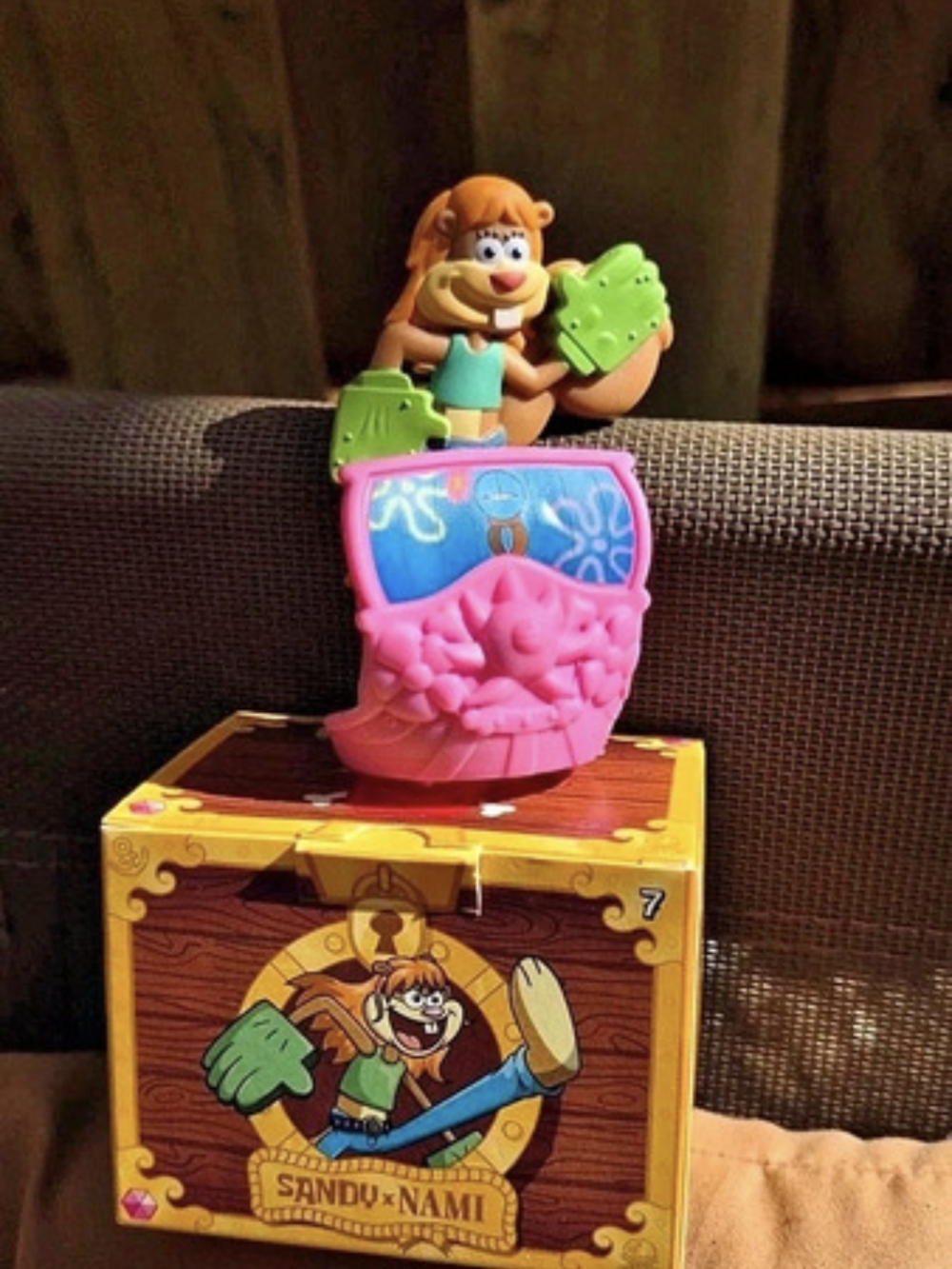 SpongeBob SquarePants Sandy & Nami Figure Set with Box